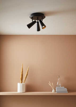 Lampa sufitowa Markslöjd CREST 108204 czarny