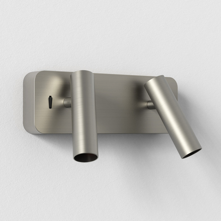 Kinkiet Astro Enna Twin 1058195 Matowy Nikiel