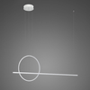 Lampa wisząca Linea No.2 120 40cm biała 4k