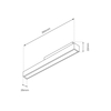 Milagro MAGNETIC TRACK 14W LED 4000K ML6625 CZARNY
