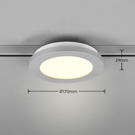 Lampa sufitowa Trio 76921087 srebrny