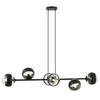 Lampa wisząca ROSSI 6 BL STRIPE Emibig 1229/6 biały/beżowy