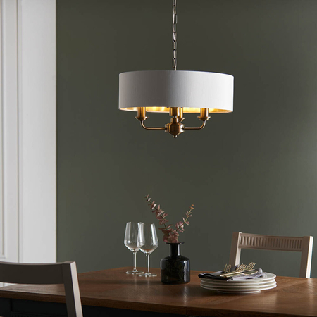Endon Lighting Lampa wisząca 98934 mosiądz
