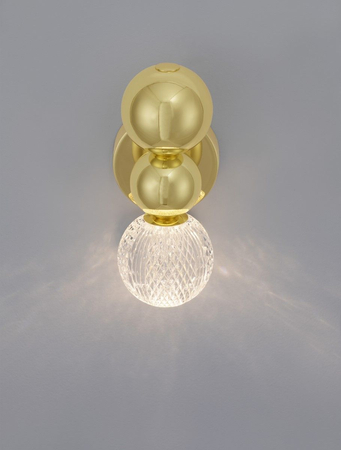 Kinkiet Luces Exclusivas PONCE złoty LE42705
