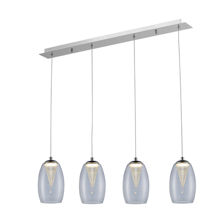Lampa wisząca Zuma Line Enzo MD1622-4A Clear