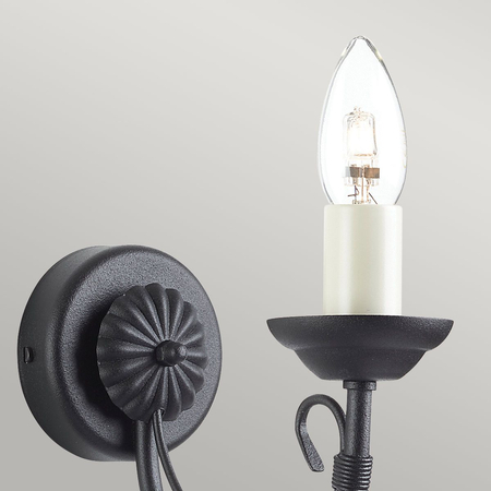 Kinkiet Elstead Lighting Chartwell czarny CH1-BLACK