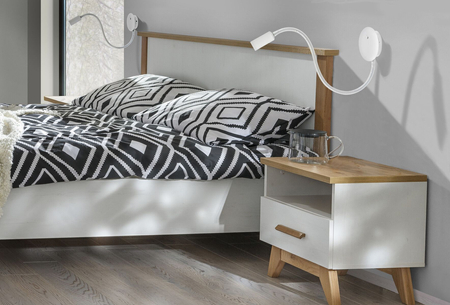 Kinkiet NOGAT WHITE Azzardo AZ2944 biały