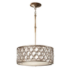 Lampa wisząca Elstead Lighting Lucia srebrny FE-LUCIA-B