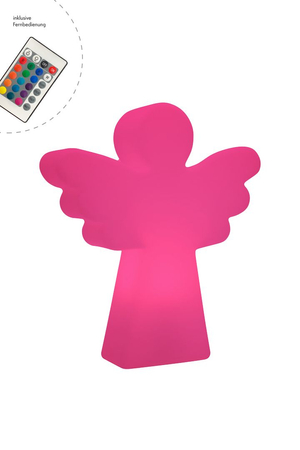 Anioł LED Lampa zewnętrzna ogrodowa 4000K RGB Ø40cm 32352L biały