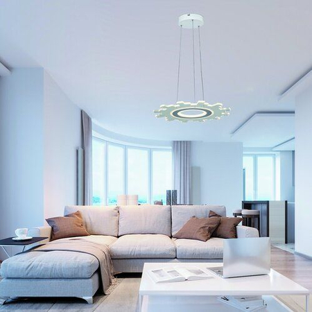 Lampa wisząca Rabalux Felicity 6210 biały