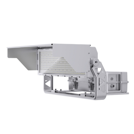 Wysokomasztowa lampa LED Greenie Mastray 30° 500W 170lm/W do precyzyjnego oświetlenia dużych powierzchni 5000K