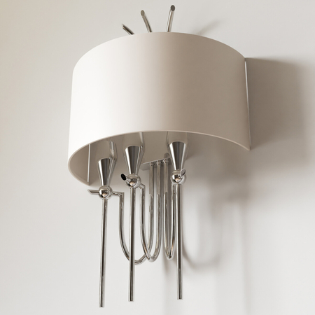 Cosmo Light Kinkiet LAS VEGAS W03711NI-WH