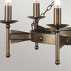 Żyrandol Elstead Lighting Cromwell brąz CW6-OLD-BRZ