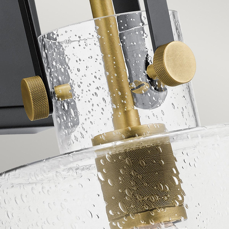 Kinkiet Kitner - 1 źródło światła - Naturalny mosiądz Quintiesse QN-KITNER1-NBR