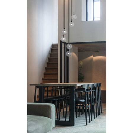 Lampa wisząca Kaja MONZA K-5704 grafitowy, czarny