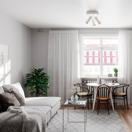 Lampa sufitowa By Rydens 4201600-5002 Puls Ceiling 3-l