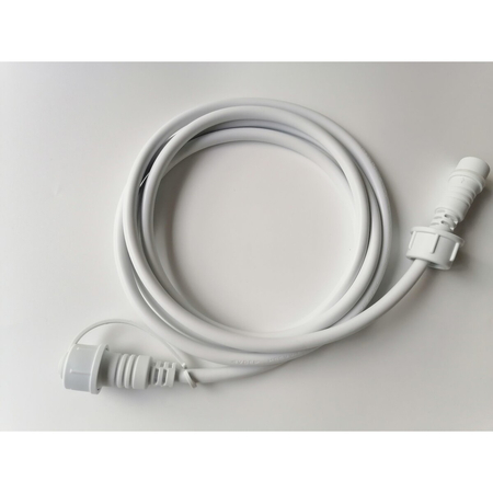 Eko-Light Kabel zasilający/przedłużacz BIAŁY do GIRILANDY 2m EKO7558 BIAŁY