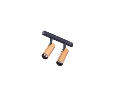 Lampa szynowa magnetyczna 2x7W Azzardo NIKO AZ4588 czarny/złoty