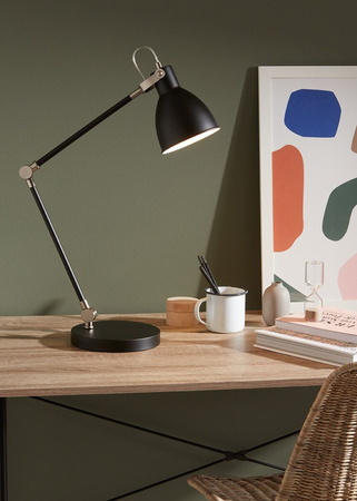 Lampa biurkowa Markslöjd HOUSE 107739 czarny