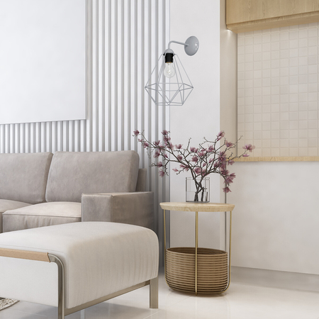 Milagro Kinkiet BASKET GRAY 1xE27 MLP7207 Szary