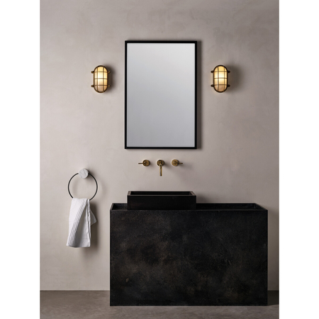 Kinkiet zewnętrzny Astro Thurso Oval 1376006 Mosiądz Odlewany