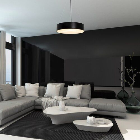 Lampa wisząca Rabalux Renata 5082 czarny matowy