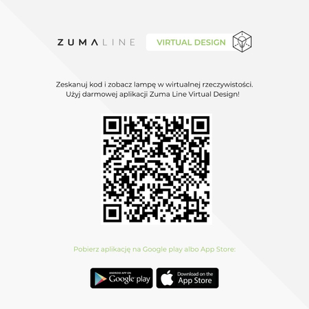 Lampa sufitowa Zuma Line MX1104-2/SILVER Tango