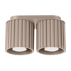 Sollux Lighting Plafon AURA 2 taupe GU10 SL.1815