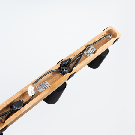 Sollux Lighting Plafon FAGER 4L czarny SL.1346