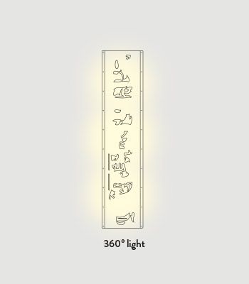 Lampa podłogowa Slamp TUB14PTU0004_ECS Ecstacity