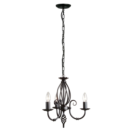 Żyrandol Elstead Lighting Artisan czarny ART3-BLACK