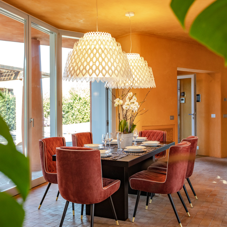 Lampa wisząca Slamp HALF CHARLOTTE - WHITE L CHRSL00WHT01THCE27EU biały