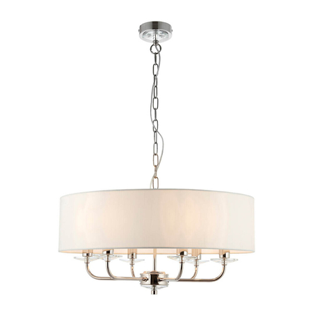 Endon Lighting Lampa wisząca 60179 biały/chrom