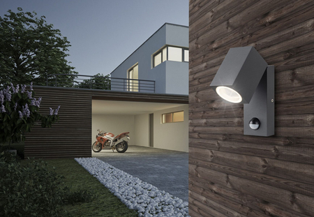 Kinkiet zewnętrzny GORAN SENSOR Azzardo AZ4696 grafitowy