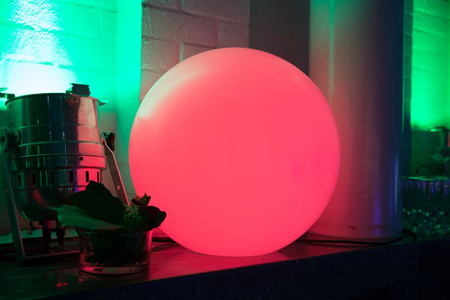 Kula LED Lampa zewnętrzna ogrodowa 2700K RGB Ø30 32416L biały