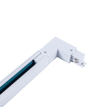 Konektor do szyn 3-fazowych TYP L – prawy biały