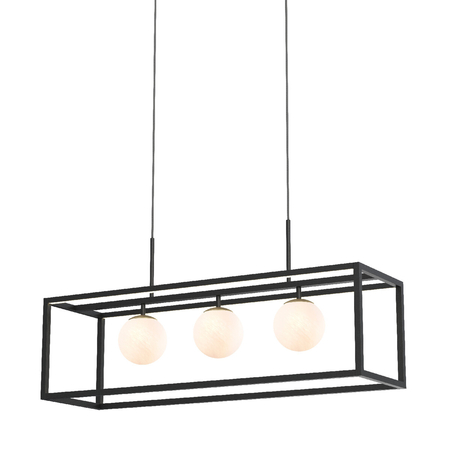 Lampa wisząca Zuma Line MD3115-3-3BT PIRO LAMPA WISZĄCA CZARNA/BLACK