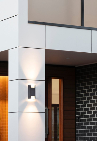 Kinkiet SLOT Kaja K-8145 biały/czarny