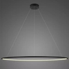 Lampa wisząca Ledowe Okręgi No.1 200cm 3k czarna Dali
