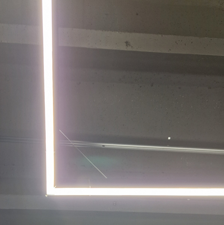 Lampa liniowa LED Abigali Rectangle System double side prostokąt WW