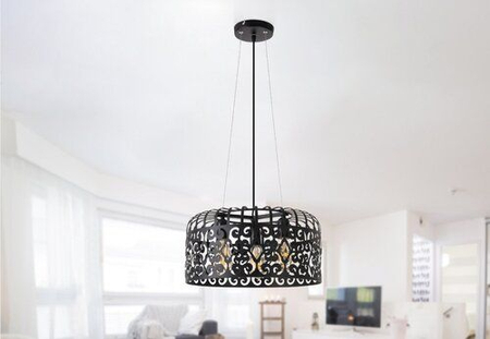 Lampa wisząca Rabalux Alessandra 2158 czarny matowy