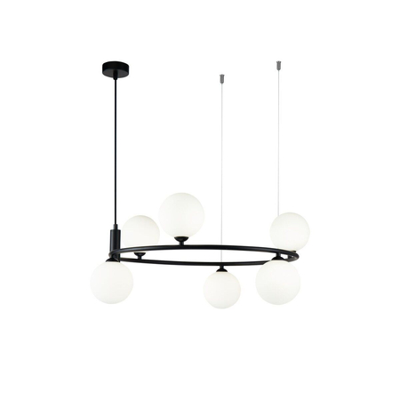 Lampa wisząca Maytoni Ring MOD013PL-06B Black