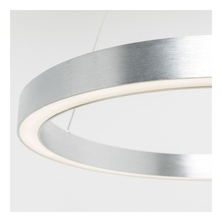 Lampa wisząca Zuma Line Carlo PL200910-500-SL srebrna