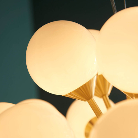 Endon Lighting Lampa wisząca 76499 mosiądz