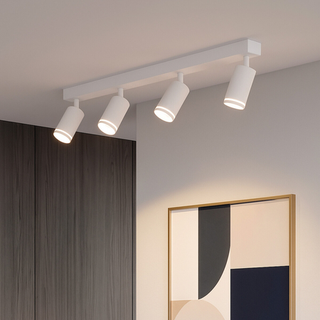 Milagro Oprawa Pipe Ring Spot Biały 4xGU10 ML2074 BIAŁY