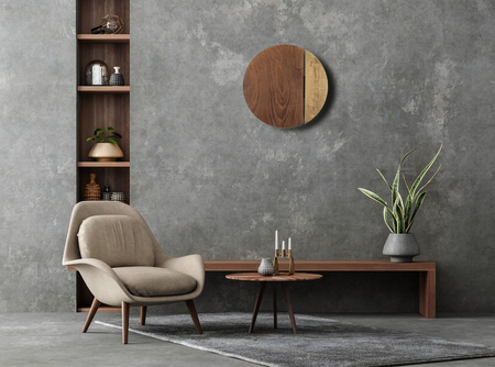 Kinkiet SUN LED Nowodvorski 7651 drewniany