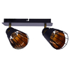 Milagro Lampa sufitowa RICK 2xE14 ML5566 CZARNY