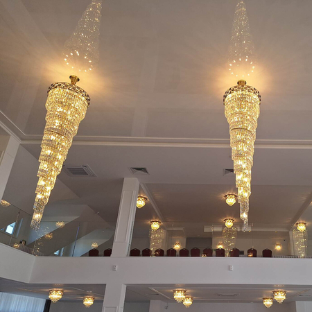 Milagro Żyrandol LUXURIA 300cm 41xE14 ML8885 ZŁOTY