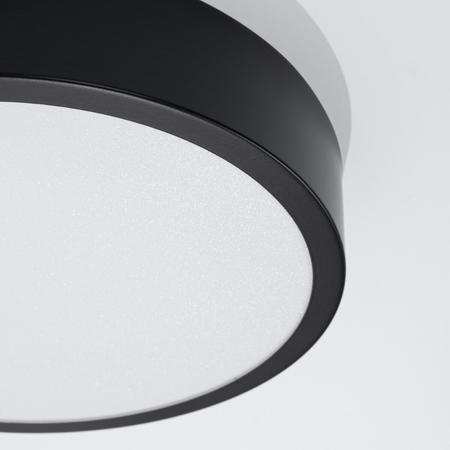 Sollux Lighting Plafon ONYX 30 czarny LED 3000K SL.1242