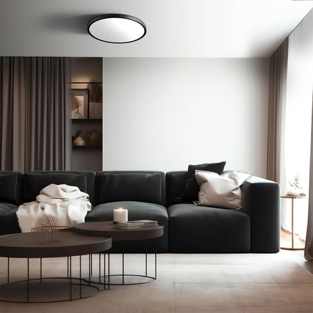 Light Prestige Plafon California 30 cm czarny LED CCT LP-2505/1C-30 BK